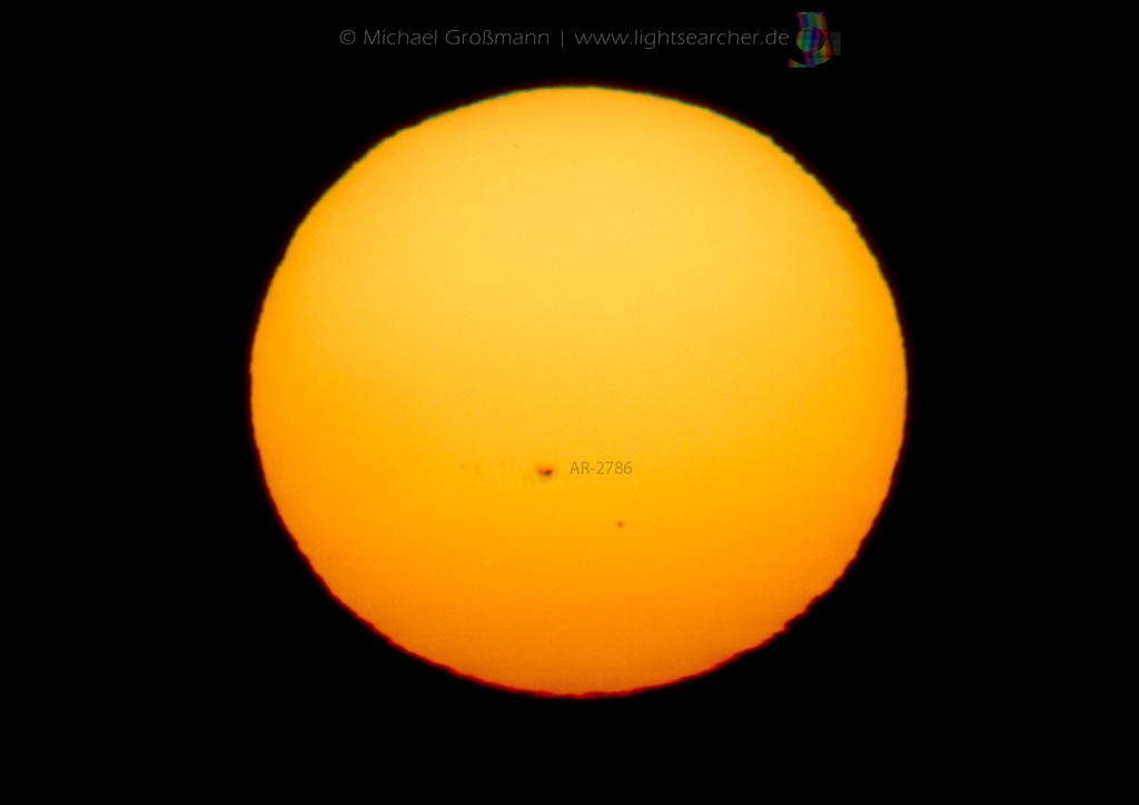 Sonnenfleck AR-2786 | 29.11.2020