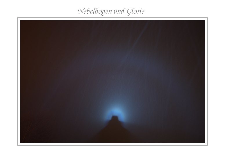 Nebelbogen und Glorie 07.01.2012