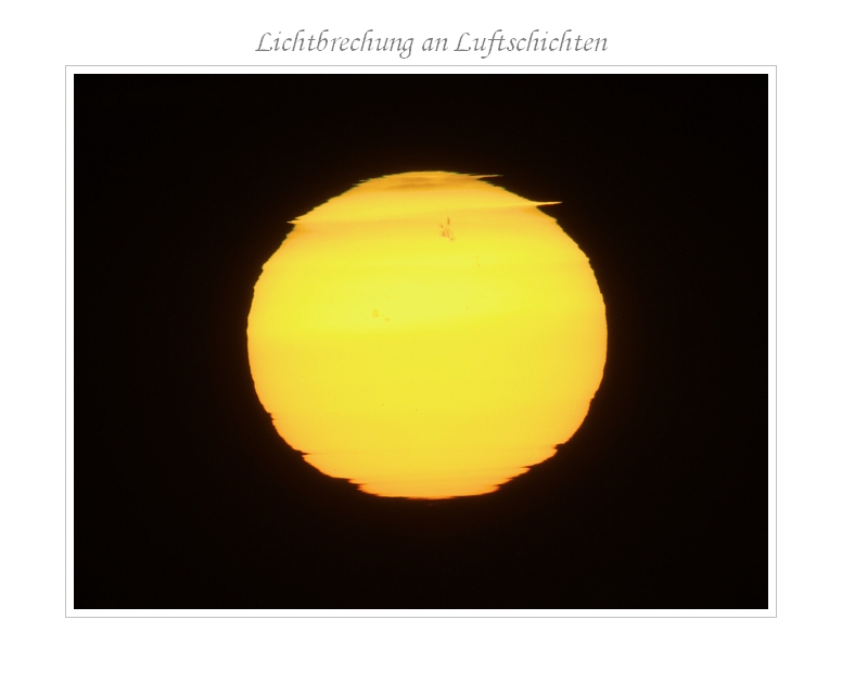 verformte Sonne 06.03.2012