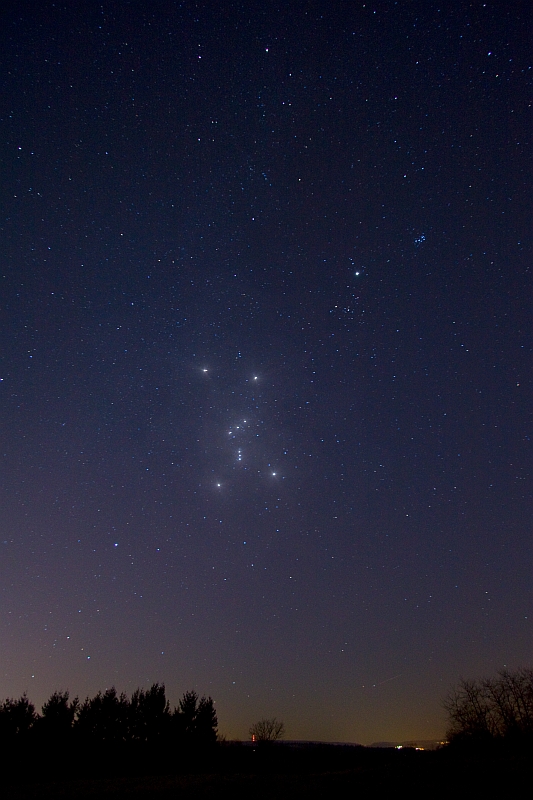 Sternbild Orion 02.01.2013