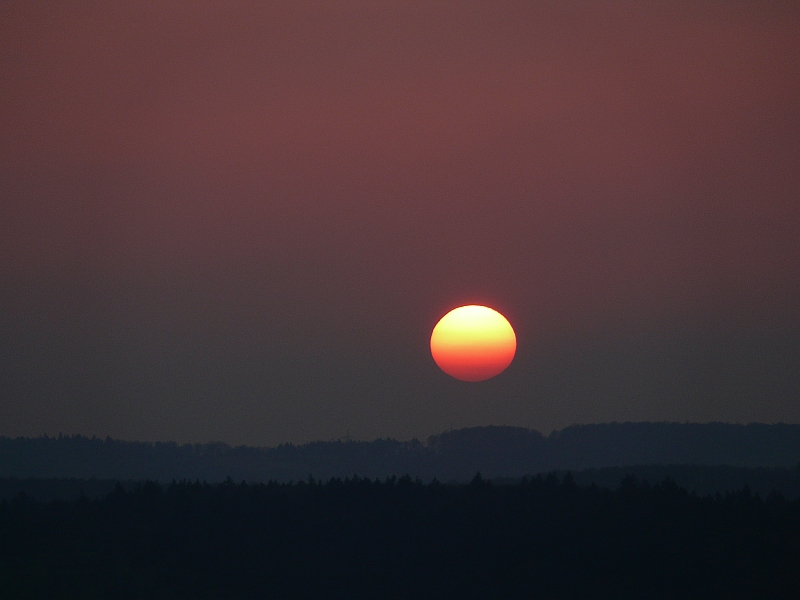 Sonnenuntergang 06.04.2007