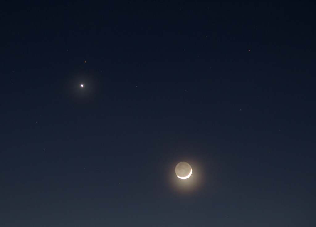 Konjunktion Venus, Mars und Mond | 20.02.2015